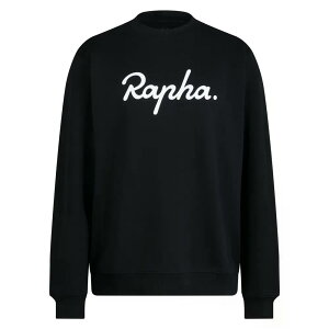 ���t�@ �w�r�[�E�F�C�g �R�b�g�� ���[�W ���S �X�E�F�b�g�V���c �i Black/White �j | RAPHA Heavyweight Cotton Large Logo sweatshirt [t]