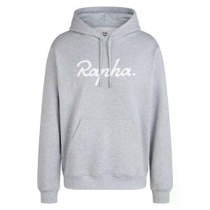 ���t�@ �w�r�[�E�F�C�g �R�b�g�� ���[�W ���S �t�[�f�B�[ �i Grey/White �j | RAPHA Heavyweight Cotton Large Logo hoodie [t]
