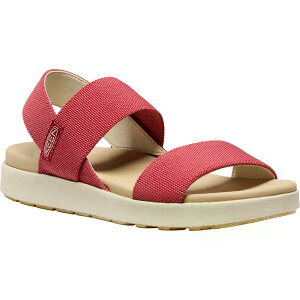 �L�[�� �G�� �o�b�N�X�g���b�v ���f�B�[�X �T���_�� �i Garnet/Birch �j | KEEN Elle Backstrap Sandals Woman [t]