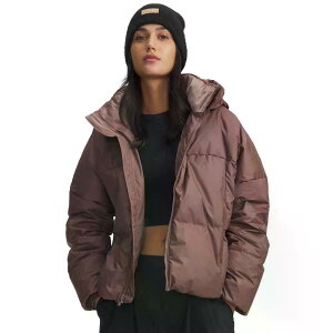 �A���_�[�A�[�}�[ ���~�b�g���X �_�E�� �p�t�@�[ �W���P�b�g �E�[�}�� �i Brown/SierraTaupe �j | UNDER ARMOUR Limitless Down Puffer jacket woman [t]