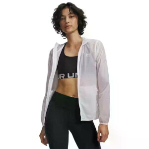 �A���_�[�A�[�}�[ �x���V�e�B �v�� ���C�g�E�F�C�g �W���P�b�g �E�[�}�� �i White �j | UNDER ARMOUR Velociti Pro Lightweight jacket woman [t]