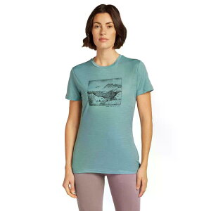 ICEBREAKER Merino 150 Tech Lite Terrain ����T�V���c �i Hydro �j [t]