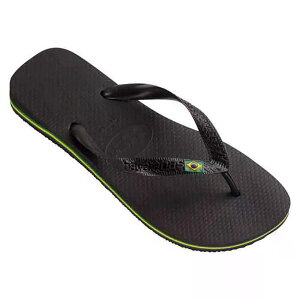 HAVAIANAS Brasil �r�[�`�T���_�� �i Black �j [t]