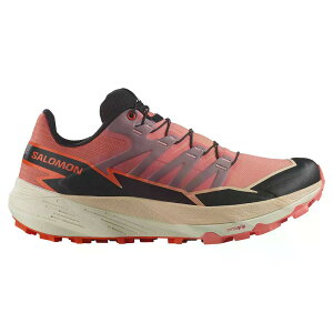 �T������ �T���_�[�N���X ���f�B�[�X �g���C�� �����j���O�V���[�Y �i FusionCoral/Black/RedOrange �j | SALOMON Thundercross Trail Running Shoes Women [t]