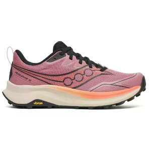 �T�b�J�j�[ �y���O���� 16 ���f�B�[�X �g���C�� �����j���O�V���[�Y �i Mauve/Salmon �j | SAUCONY Peregrine 16 Trail Running Shoes Women [t]