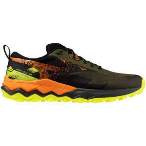 �~�Y�m �E�F�[�u ���W�� 11 �g���C�� �����j���O�V���[�Y �i Sunburn/AutumnSunset/GraniteGreen �j | MIZUNO Wave Mujin 11 Trail Running Shoes [t]