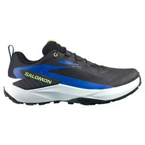 �T������ �W�F�l�V�X �S�A�e�b�N�X �g���C�� �����j���O�V���[�Y �i Black/Bluing/AcidLime �j | SALOMON Genesis GORE-TEX Trail Running Shoes [t]