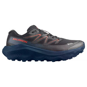 �T������ �E���g�� �t���[ 2 �S�A�e�b�N�X �g���C�� �����j���O�V���[�Y �i Black/Spellbound/FieryRed �j | SALOMON Ultra Flow 2 GORE-TEX Trail Running Shoes [t]