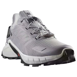 �T������ �X�[�p�[�N���X 4 �S�A�e�b�N�X �g���C�� �����j���O�V���[�Y �i Alloy/White/Black �j | SALOMON Supercross 4 GORE-TEX Trail Running Shoes [t]