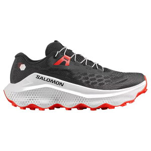 �T������ �E���g�� �O���C�h 4 �g���C�� �����j���O�V���[�Y �i Black/White/FieryRed �j | SALOMON Ultra Glide 4 Trail Running Shoes [t]