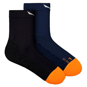 �T���� ���C���h�t�@�C�A �n�[�t �����O �\�b�N�X �i Electric / Navy Blazer / Fluo Orange �j | SALEWA Wildfire Half long socks [t]