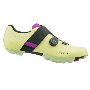 �t�B�W�[�N ���F���g �t�F���b�N�X �J�[�{�� MTB �V���[�Y �i Lime/Purple �j | FIZIK Vento Ferox Carbon MTBShoes [t]