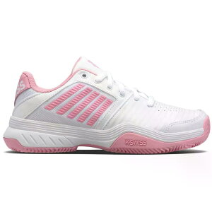 �P�[�X�C�X �R�[�g �G�N�X�v���X HB �N���[�R�[�g �V���[�Y ���f�B�[�X �i White/SeaPink �j | K-SWISS Court Express HB Clay Court Shoes Women [t]