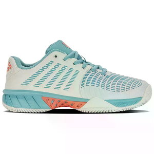K-SWISS Express Light 3 HB �N���[�R�[�g�p�V���[�Y �i White/NileBlue/DesertFlower �j [t]