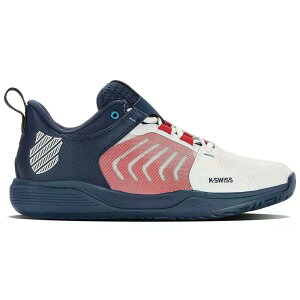 �P�[�X�C�X �E���g���V���b�g �`�[�� �I�[���R�[�g �V���[�Y �i White/OpalBlue/Lollipop �j | K-SWISS Ultrashot Team All Court Shoes [t]
