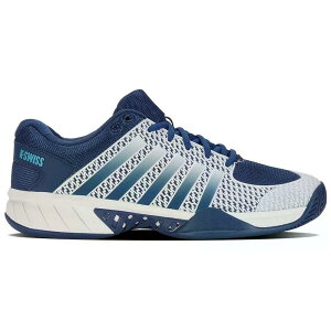 �P�[�X�C�X �G�N�X�v���X ���C�g �s�b�N���{�[�� �V���[�Y �i BlueOpal/BlancDeBlanc/Lollipop �j | K-SWISS Express Light Pickleball Shoes [t]