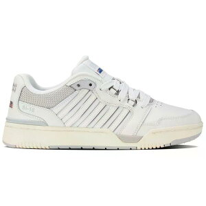 �P�[�X�C�X ���C�t�X�^�C�� SI-18 ���C�o�� �X�j�[�J�[ �i Blanc/Gray/AntWhite �j | K-SWISS Lifestyle SI-18 Rival Sneakers [t]