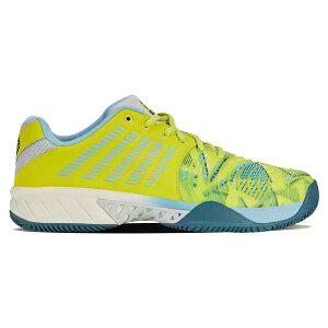 �P�[�X�C�X �G�N�X�v���X ���C�g 3 �p�f�� �V���[�Y �i Prim/Blue/Teal �j | K-SWISS Express Light 3 Padel Shoes [t]