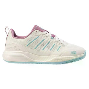 �P�[�X�C�X �E���g�� �R�[�g �p�f�� �V���[�Y ���f�B�[�X �i White/SheerLilac/Pstlturq �j | K-SWISS Ultra Court Padel Shoes Women [t]