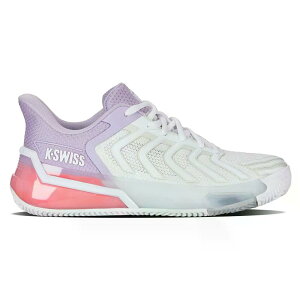 �P�[�X�C�X �E���g���V���b�g 4 �N���[�R�[�g �V���[�Y ���f�B�[�X �i White/OrchidPetal/NeonBlaze �j | K-SWISS Ultra Shot 4 Clay Court Shoes Women [t]