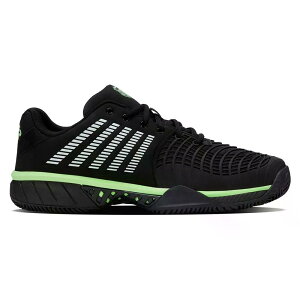 K-SWISS Express Light 3 HB �N���[�R�[�g�p�V���[�Y �i Black/SoftNeonGreen �j [t]