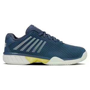 K-SWISS Hypercourt Express 2 HB �N���[�R�[�g�p�V���[�Y �i VintageDarkGrey/BlueNavy/LimeGreen �j [t]