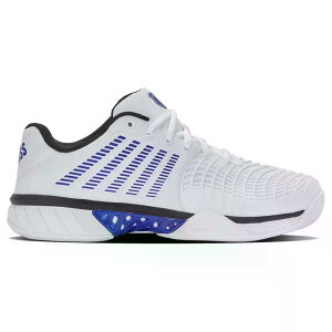 �P�[�X�C�X �G�N�X�v���X ���C�g 3 �I�[���R�[�g �V���[�Y �i White/DazzlingBlue/Black �j | K-SWISS Express Light 3 All Court Shoes [t]
