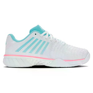 K-SWISS Express Light 3 �p�f���V���[�Y �i White/SoftNeonBl/NeonBlgm �j [t]
