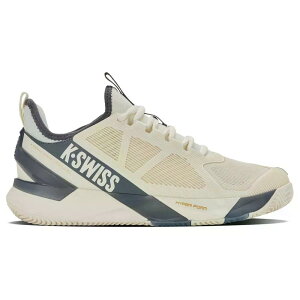 �P�[�X�C�X K-�t���[�� �X�s�[�h ���u�� �N���[�R�[�g �V���[�Y �i Egret/TrueBlanc �j | K-SWISS K-Frame Speed Rublo Clay Court Shoes [t]