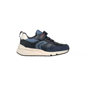 GEOX Rooner ���[�X�Ȃ��X�j�[�J�[ �i Navy/DarkRed �j [t]