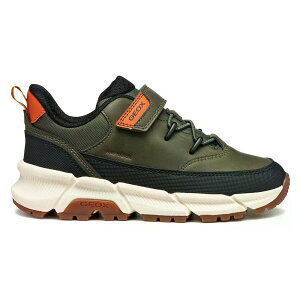 �W�F�I�b�N�X �W���j�A �t���N�V�p�[ �v���X �X�j�[�J�[ �i Military �j | GEOX Junior Flexyper Plus Sneakers [t]