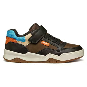 �W�F�I�b�N�X �W���j�A �p�[�X �X�j�[�J�[ �i Brown/LightBlue �j | GEOX Junior Perth Sneakers [t]