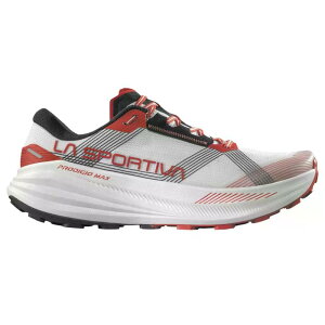�X�|���e�B�o �v���f�B�W�I �}�b�N�X �g���C�� �����j���O �V���[�Y �i White/Lava �j | LA SPORTIVA Prodigio Max Trail Running Shoes [t]