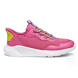 �W�F�I�b�N�X �X�v�����e�B�G �t�@�X�g �C�� �L�b�Y �X�j�[�J�[ �i DarkFuchsia/Violet �j | GEOX Sprintye Fast In Kids Sneakers [t]