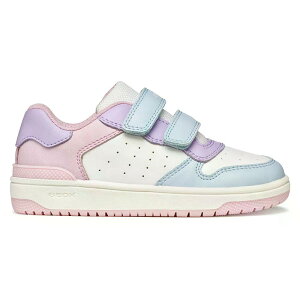 �W�F�I�b�N�X ���V�o �L�b�Y �X�j�[�J�[ �i Crystal/LightLilac �j | GEOX Washiba Kids Sneakers [t]