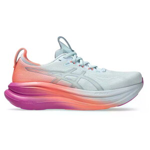 �A�V�b�N�X �Q�� �j���o�X 28 �����j���O�V���[�Y �E�B�����Y �i Sky/DigitalSakura �j | ASICS Gel-Nimbus 28 Running Shoes Women [t]