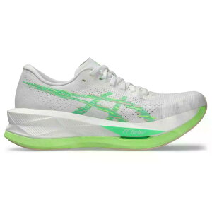 �A�V�b�N�X �\�j�b�N�u���X�g �����j���O�V���[�Y �E�B�����Y �i White/VitalGreen �j | ASICS Sonicblast Running Shoes Women [t]