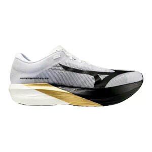MIZUNO Hyperwarp Elite �����j���O�V���[�Y �i White/Black/Gold �j [t]