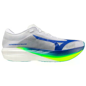 MIZUNO Hyperwarp Elite �����j���O�V���[�Y �i White/LightningYellow/DazzlingBlue �j [t]