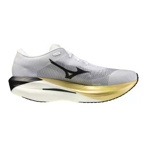MIZUNO Hyperwarp Pro �����j���O�V���[�Y �i White/Black/Gold �j [t]