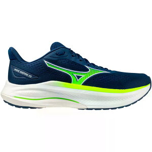 MIZUNO Wave Inspire 22 �����j���O�V���[�Y �i EstateBlue/LightningYellow/LightningYellow �j [t]
