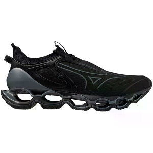 �~�Y�m �E�F�[�u �v���t�F�V�[ 15 �����j���O�V���[�Y �i Black/MetallicGray/IronGate �j | MIZUNO Wave Prophecy 15 Running Shoes [t]