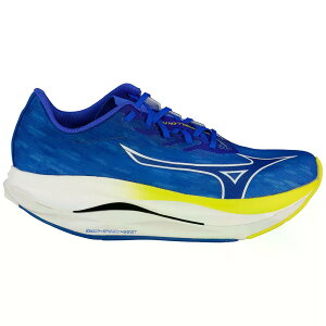 �~�Y�m �E�F�[�u ���x���I�� �t���b�V�� 3 �����j���O�V���[�Y �i DazzlingBlue/SurftheWeb/FortuneYellow �j | MIZUNO Wave Rebellion Flash 3 Running Shoes [t]