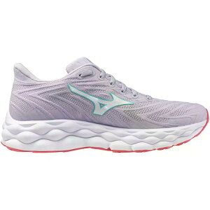 �~�Y�m �E�F�[�u �X�J�C 9 �����j���O�V���[�Y �E�B�����Y �i AncientWater/White/IceWater �j | MIZUNO Wave Sky 9 Running Shoes Women [t]