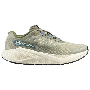 �T������ �G�A�� �u���C�Y 3 GRVL �����j���O�V���[�Y �i Tea/VanillaIce/DeepLichenGreen �j | SALOMON Aero Blaze 3 GRVL Running Shoes [t]