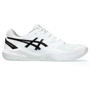�A�V�b�N�X �Q�� �f�f�B�P�[�g 8 �I�[���R�[�g �e�j�X �V���[�Y �i White/Black �j | ASICS Gel-Dedicate 8 All Court Tennis Shoes [t]