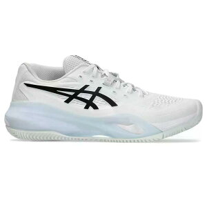 �A�V�b�N�X �Q�� ���]�����[�V���� X �N���[�R�[�g �e�j�X �V���[�Y �i White/Black �j | ASICS Gel-Resolution X Clay Court Tennis Shoes [t]