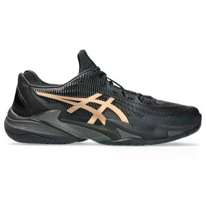 �A�V�b�N�X �R�[�g FF 3 �m�o�N �i�C�g�G�i�W�[ �I�[���R�[�g �e�j�X �V���[�Y �i Black/PrismGold �j | ASICS Court FF 3 Novak Night Energy All Court [t]