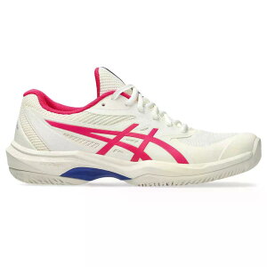 �A�V�b�N�X �Q�[�� FF �I�[���R�[�g �e�j�X �V���[�Y �E�B�����Y �i Cream/BrightRose �j | ASICS Game FF All Court Tennis Shoes Women's [t]