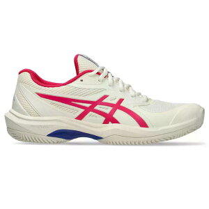 ASICS Game FF OC �N���[�R�[�g�p�V���[�Y �i Cream/BrightRose �j [t]
